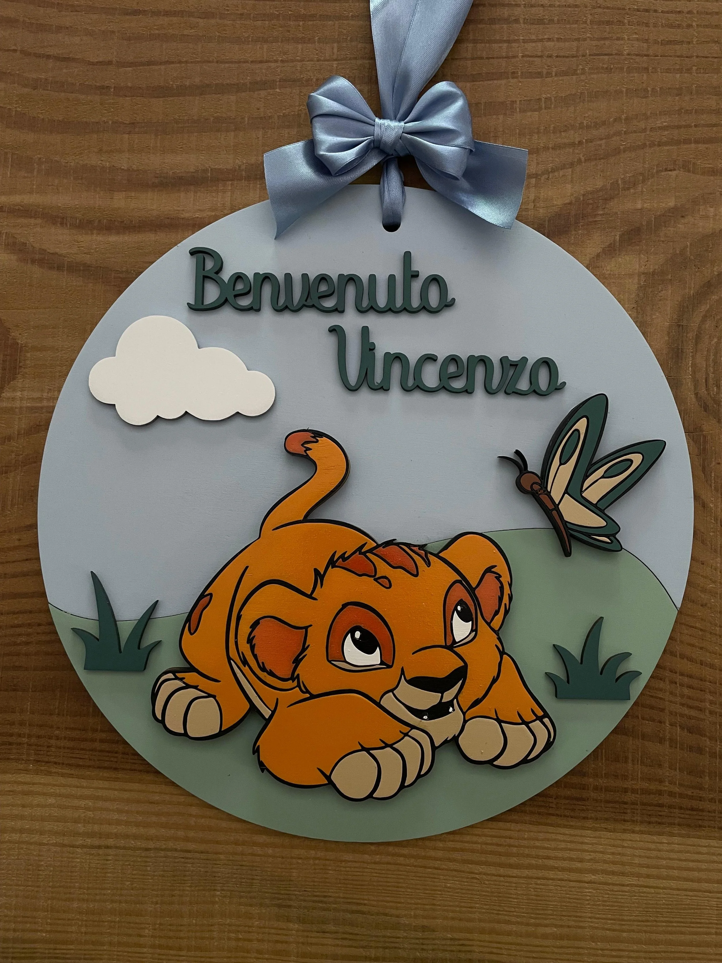 Fiocco Nascita Re Leone