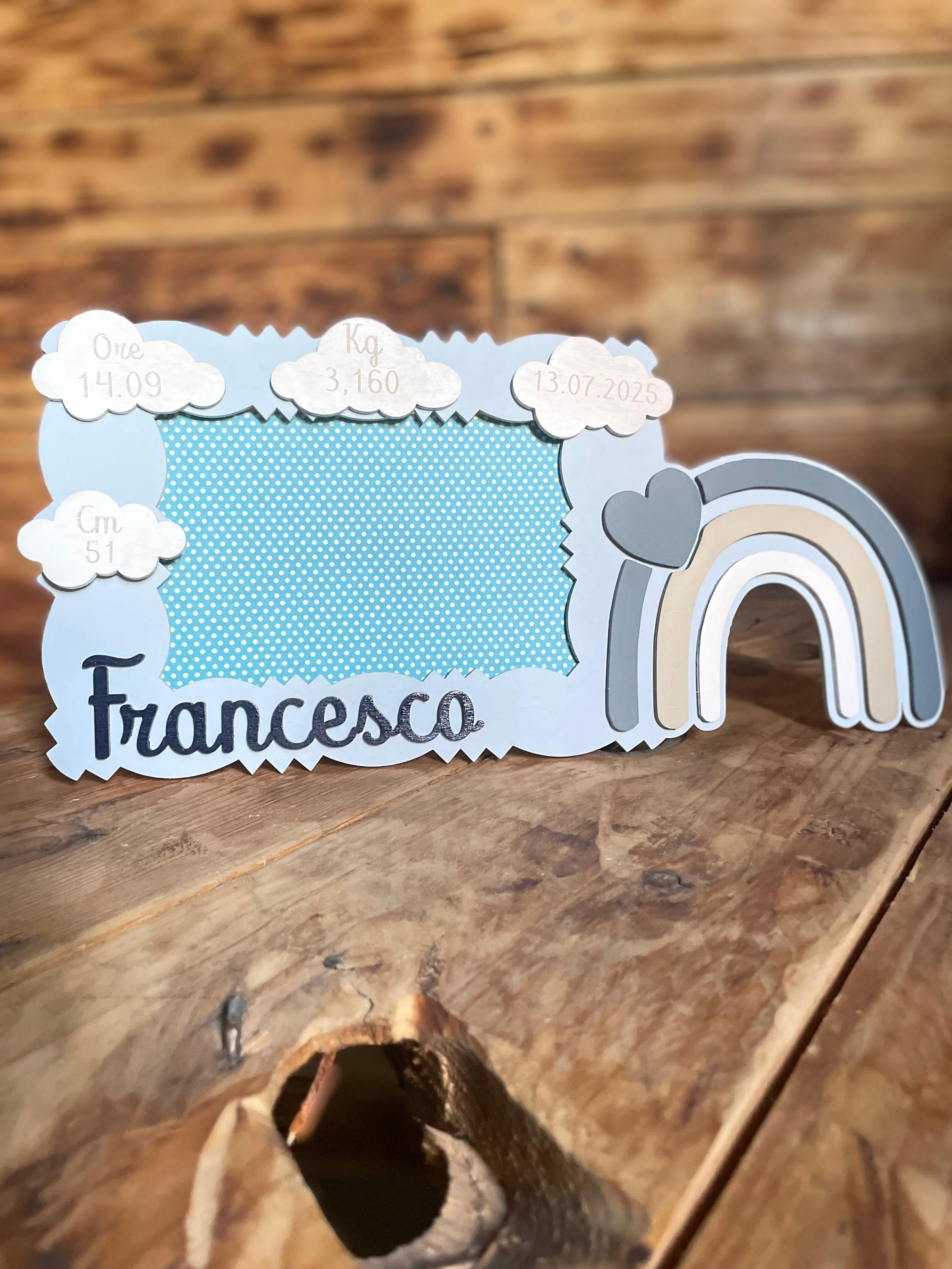 Portafoto Cameretta - Quadretto Nascita