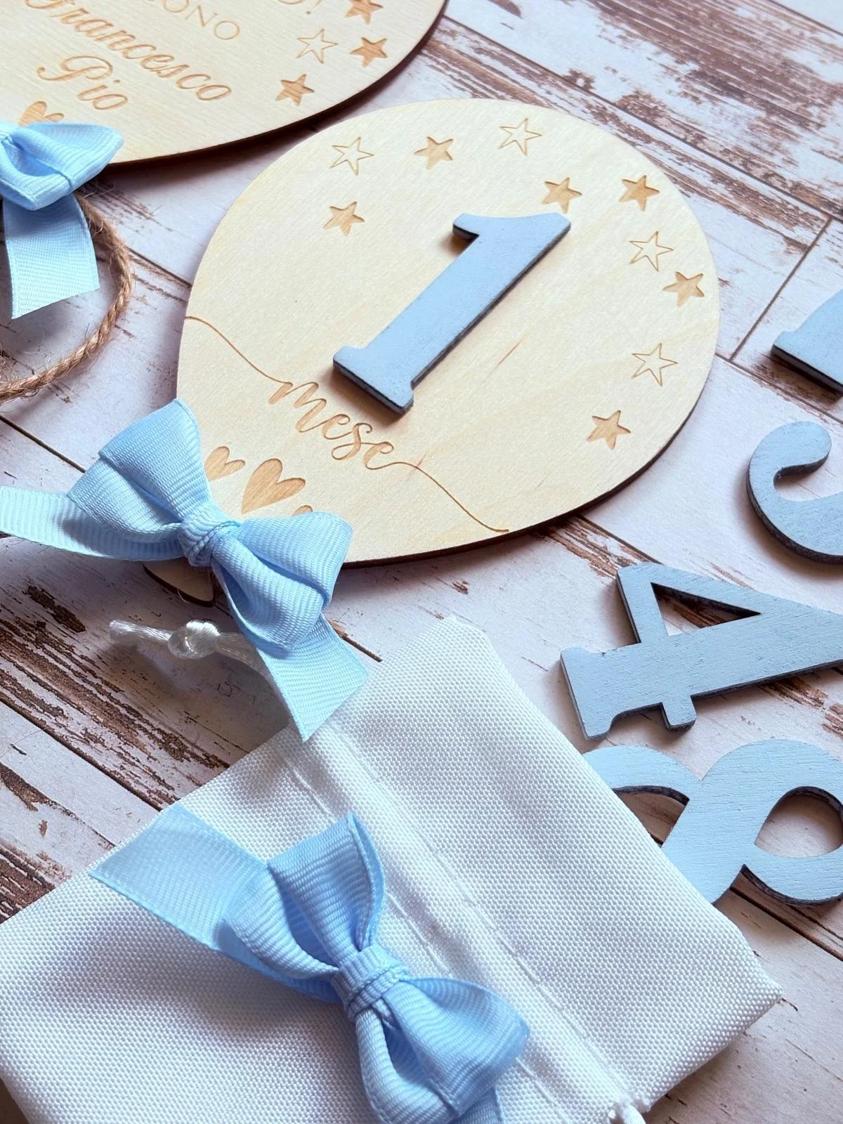 set-milestone-nascita-primo-mese-fiocco-azzurro