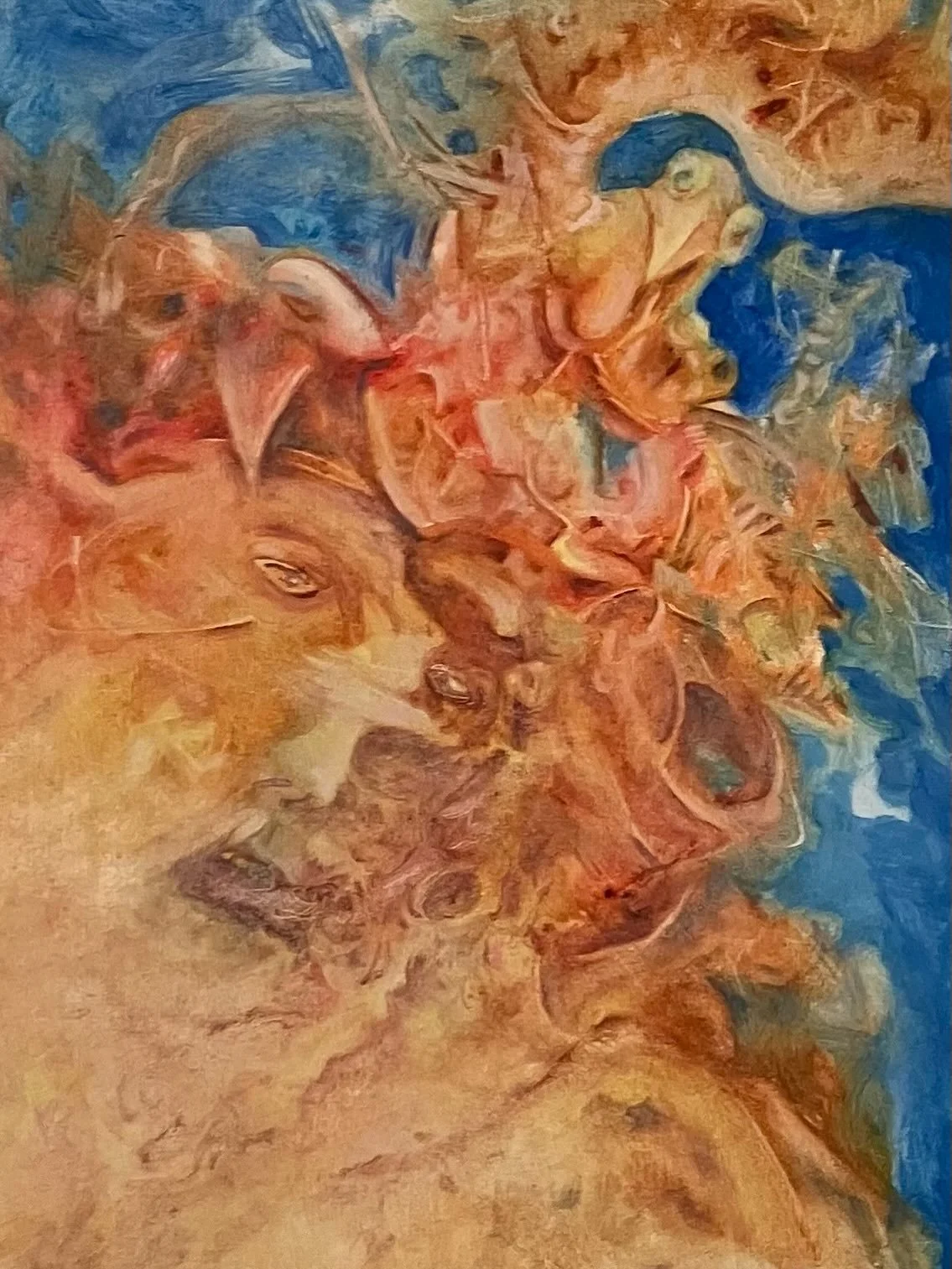 Very happy to be doing an ad-hoc residency @thecollegeofpsychicstudies. Painting in these rooms amongst the amazing art (and spirits) is an honour.

This painting was created on 12th December 2025 under the watchful gaze of Austin Osman Spare. He was