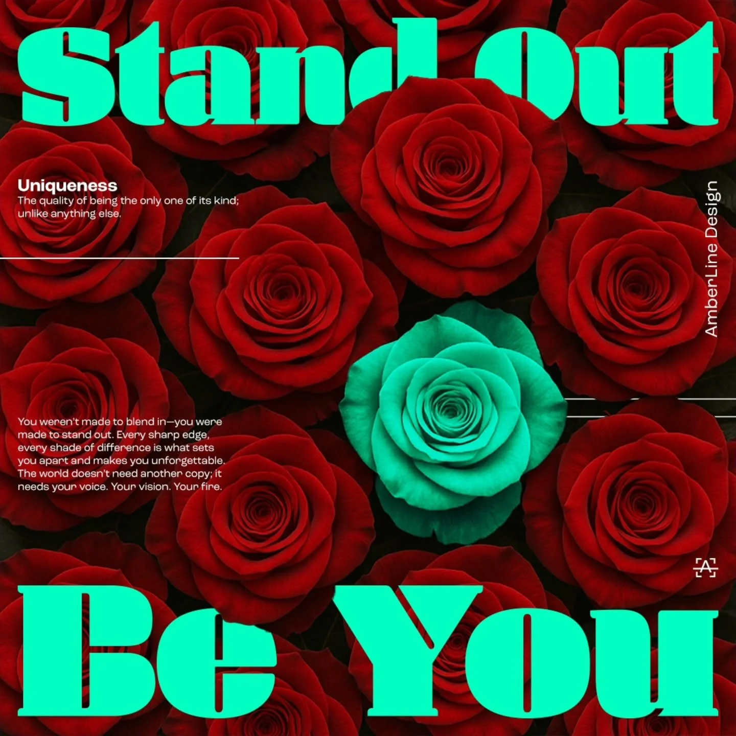 The things that make you different are the things that make you powerful. You are not here to fit into someone else&rsquo;s idea of ordinary&mdash;you are here to redefine what extraordinary looks like. Stand tall. The world notices brilliance that d