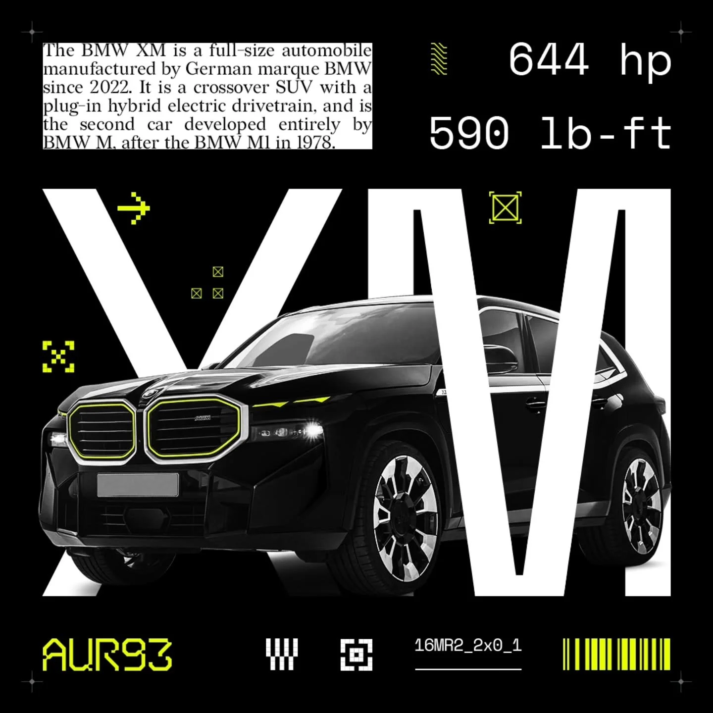 Unapologetic Expression.

#BrandIdentity #GraphicDesign #VisualIdentity #bmw #automotive