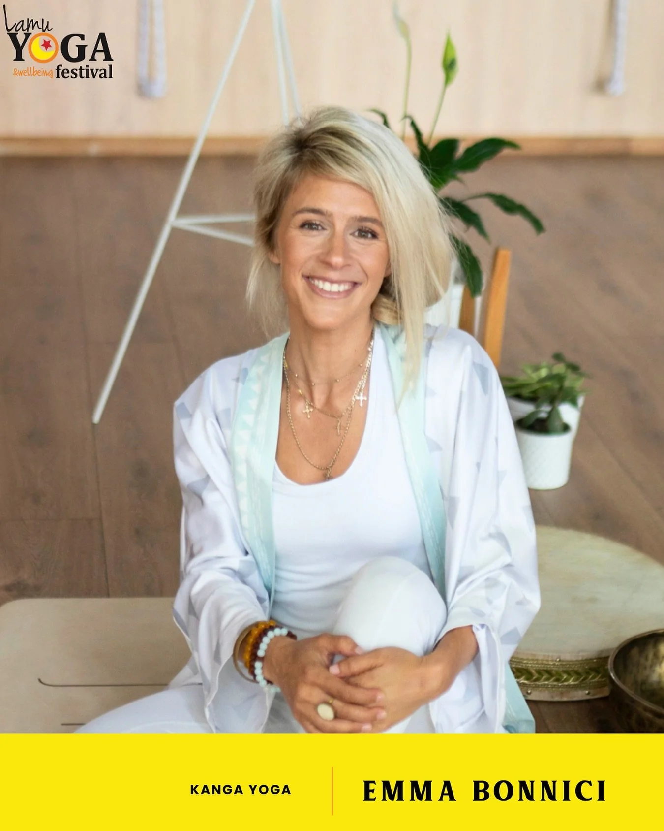 Meet Emma Bonnici✨

UK/Kenya

Emma Bonnici began her Yoga and Ayurveda journey in 2006, studying in Kenya and India, where she immersed herself in traditional ashram life and Ayurvedic teachings. She taught in Madhya Pradesh and wrote for The Hindust