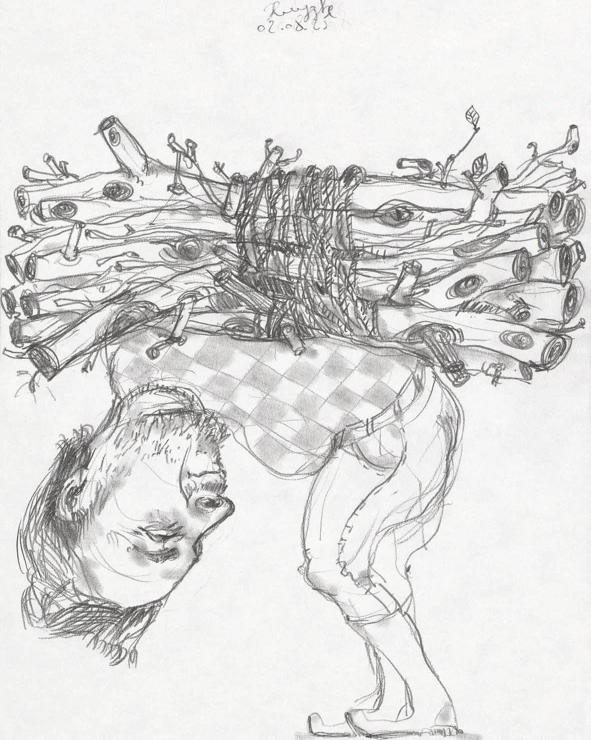 The Prepper, 02.08.25/2

[pencil on paper,
25 x 19,7 cm]
