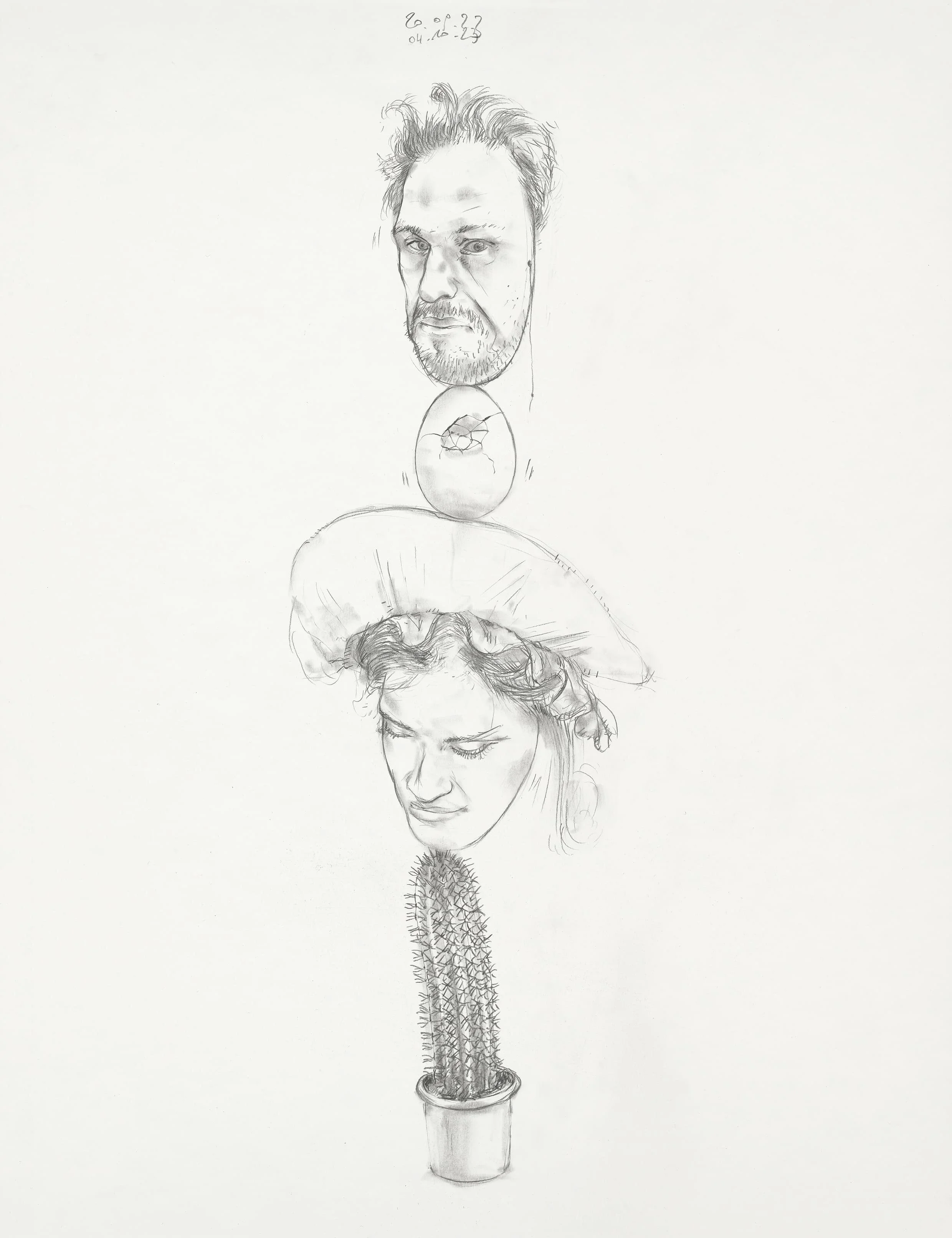 Balance Akt
08.09.23 - 21.03.24
pencil on paper
65 x 50 cm