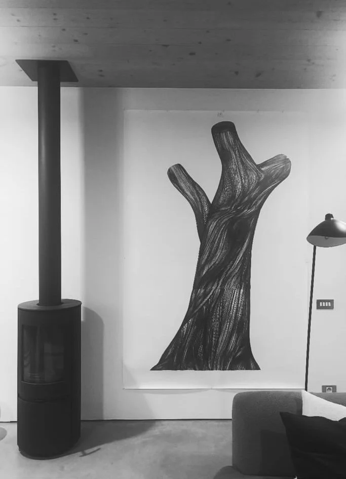 Truncated Tree (XXL)
13.11.24-22.11.24
exhibition view (open studio):
"Mild Cartoon Violence", 2025