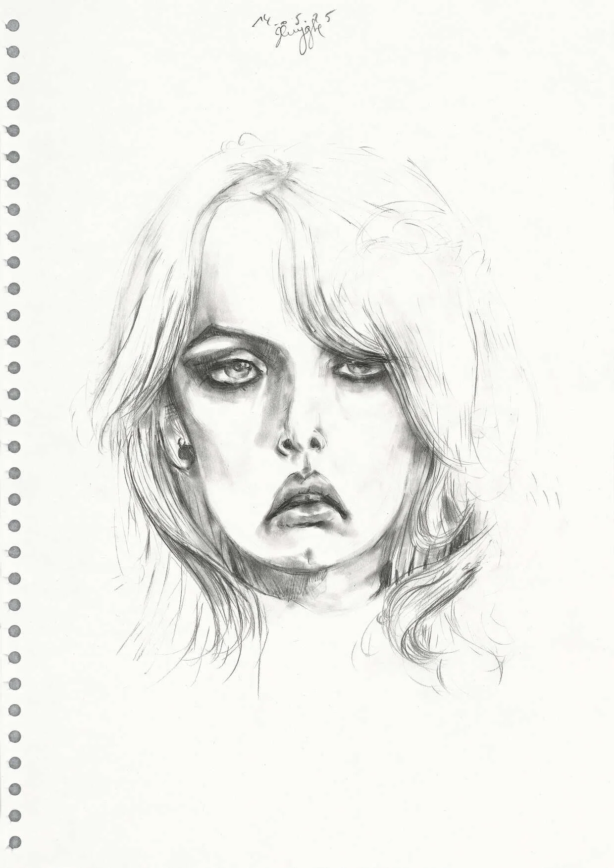 Sad Stormy,
14.05.25
[mechanical pencil on paper,
42 x 29,7 cm]