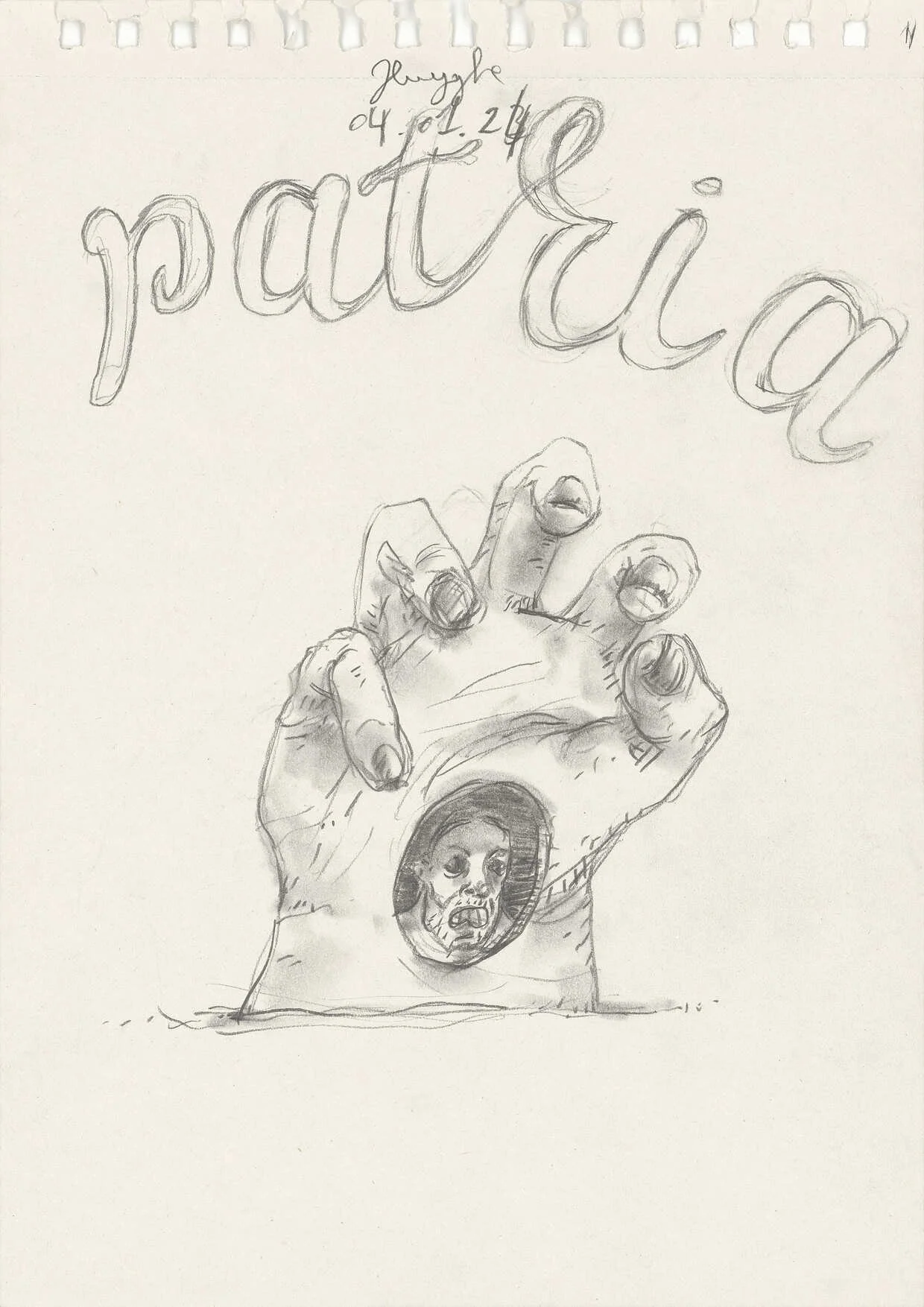 Ça Va Citoyen?
04.01.24/3
[pencil on paper,
29,7 x 21 cm]