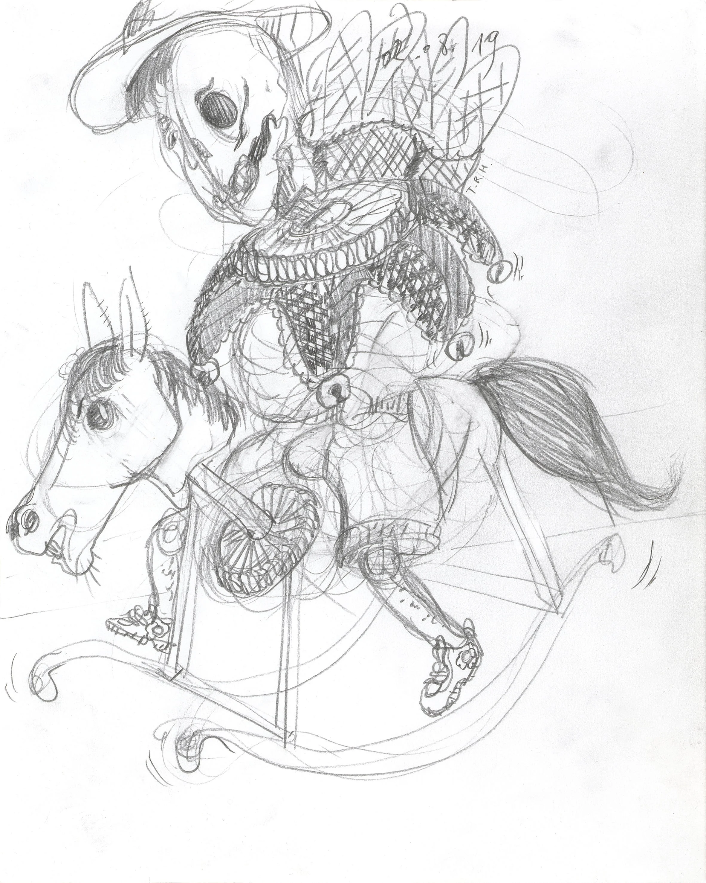 Dia De Los Muertos
02.08.19
pencil on paper
25 x 20 cm