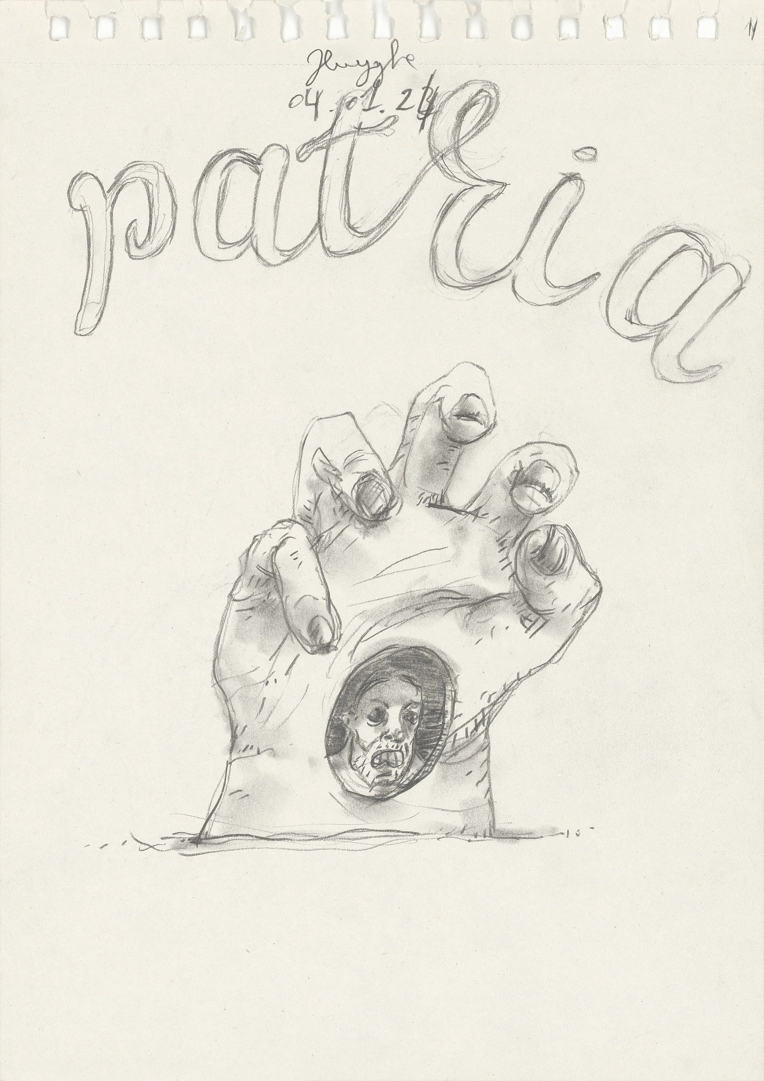 Ça Va Citoyen?
04.01.24/3
pencil on paper
29,7 x 21 cm