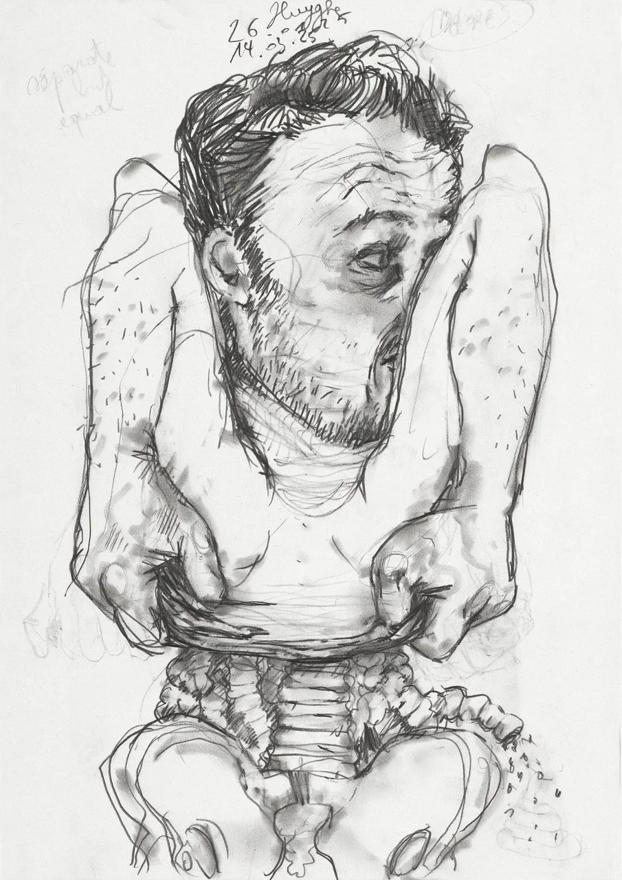 Écorché (Dad's Gone)
26.01.25-14.03.25
pencil on paper
29,7 x 21 cm
