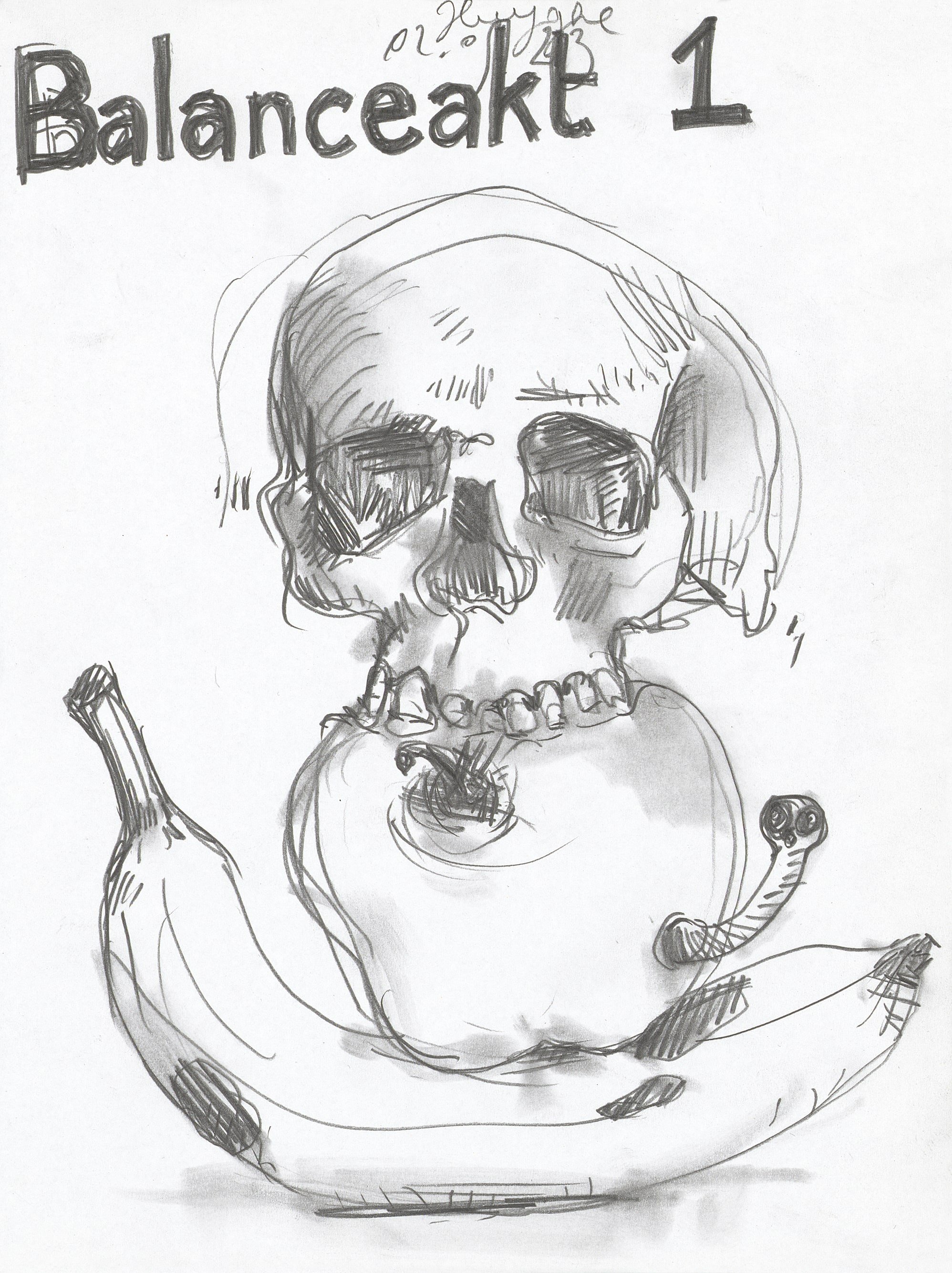 Balance Akt 1
02.09.23
pencil on paper
22,5 x 17 cm