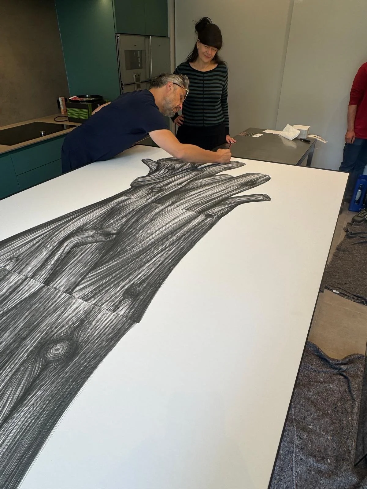 prepping EXPO WHITE DUCK, 2025 - Laarne (BE) - curated by Hilde Van Canneyt