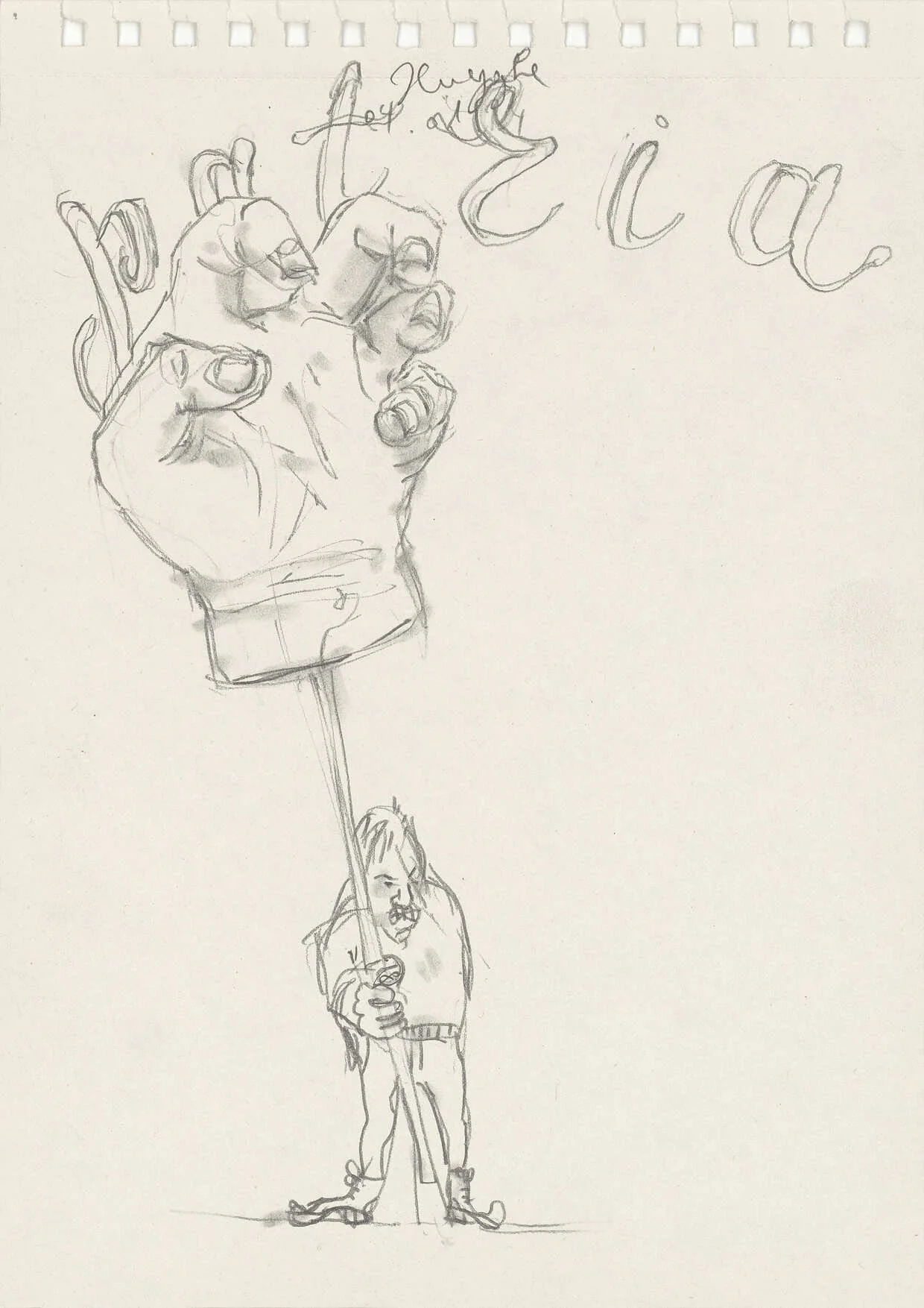 Ça Va Citoyen?
04.01.24/2
[pencil on paper,
29,7 x 21 cm]