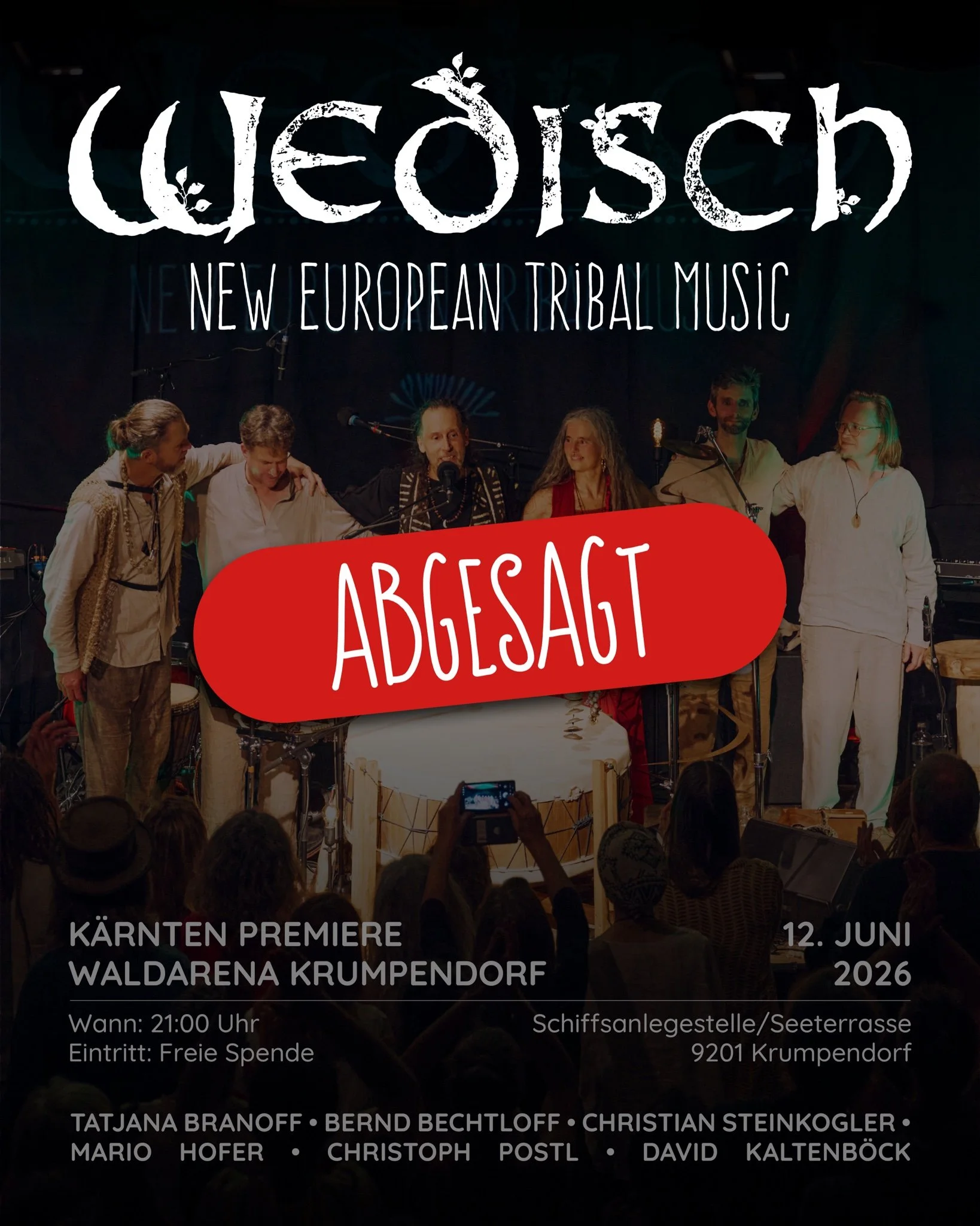 WEDISCH spielt ihr zweites Konzert – Kärnten Premiere! 🎶🎤 