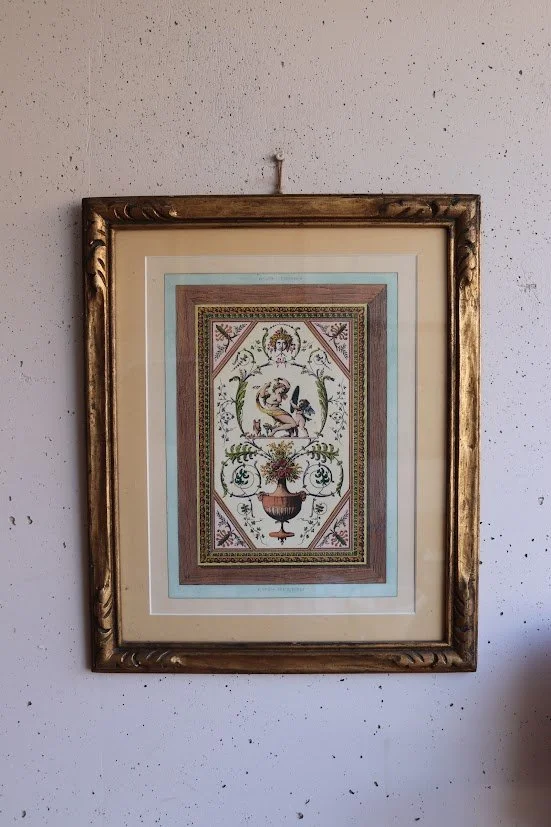 Gravure encadrée décorative – reproduction d’après Raphaël Pinson