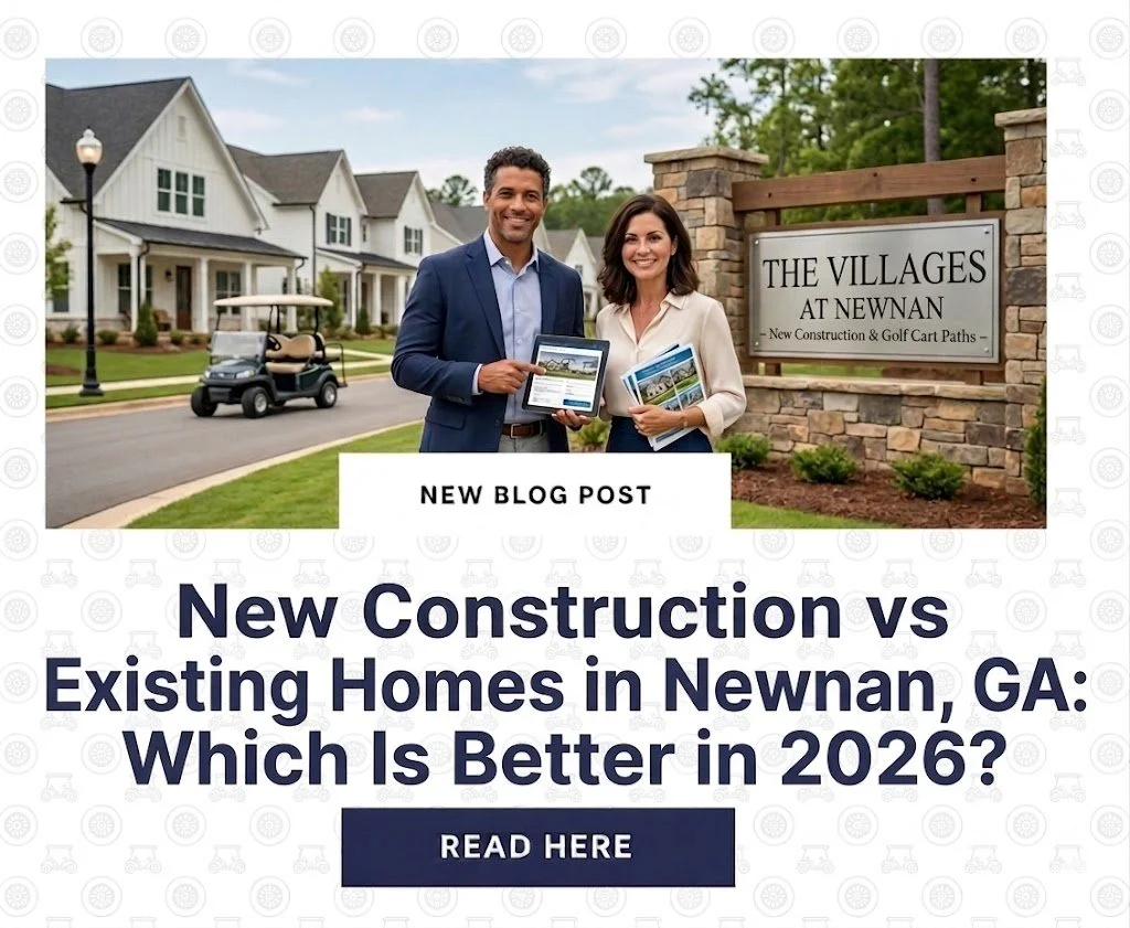 New Construction vs Existing Homes in Newnan, GA: Which Is the Better Choice?