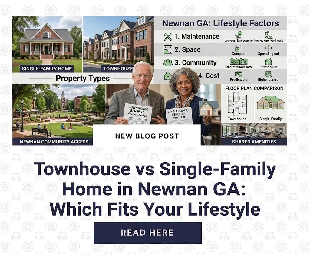 Townhouse vs Single-Family Home in Newnan, GA: Which Fits Your Lifestyle?