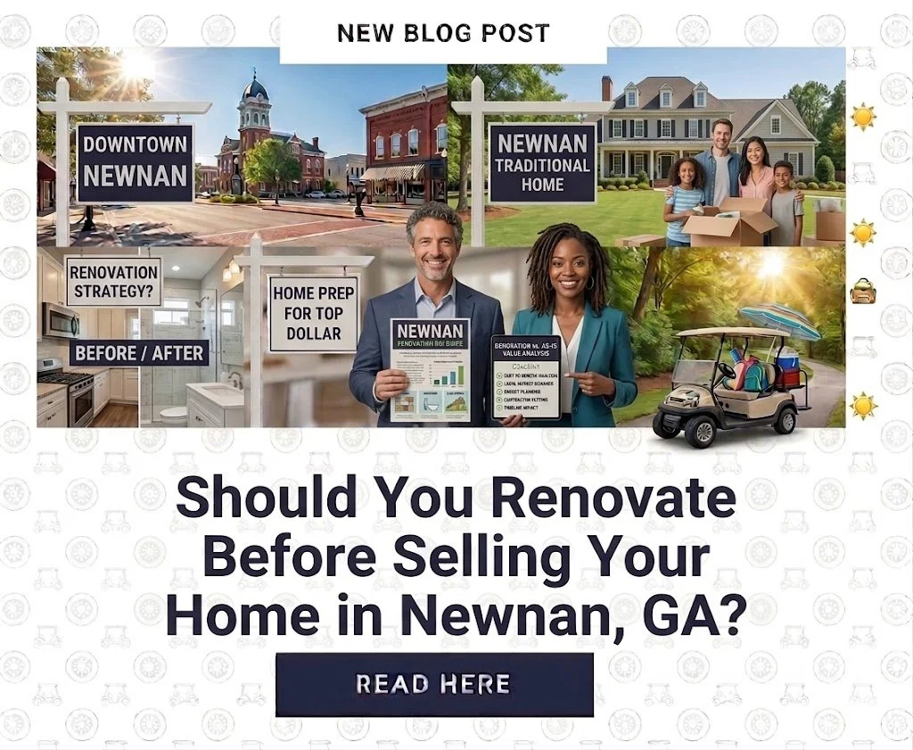 Should You Renovate Before Selling Your Home in Newnan, GA?
