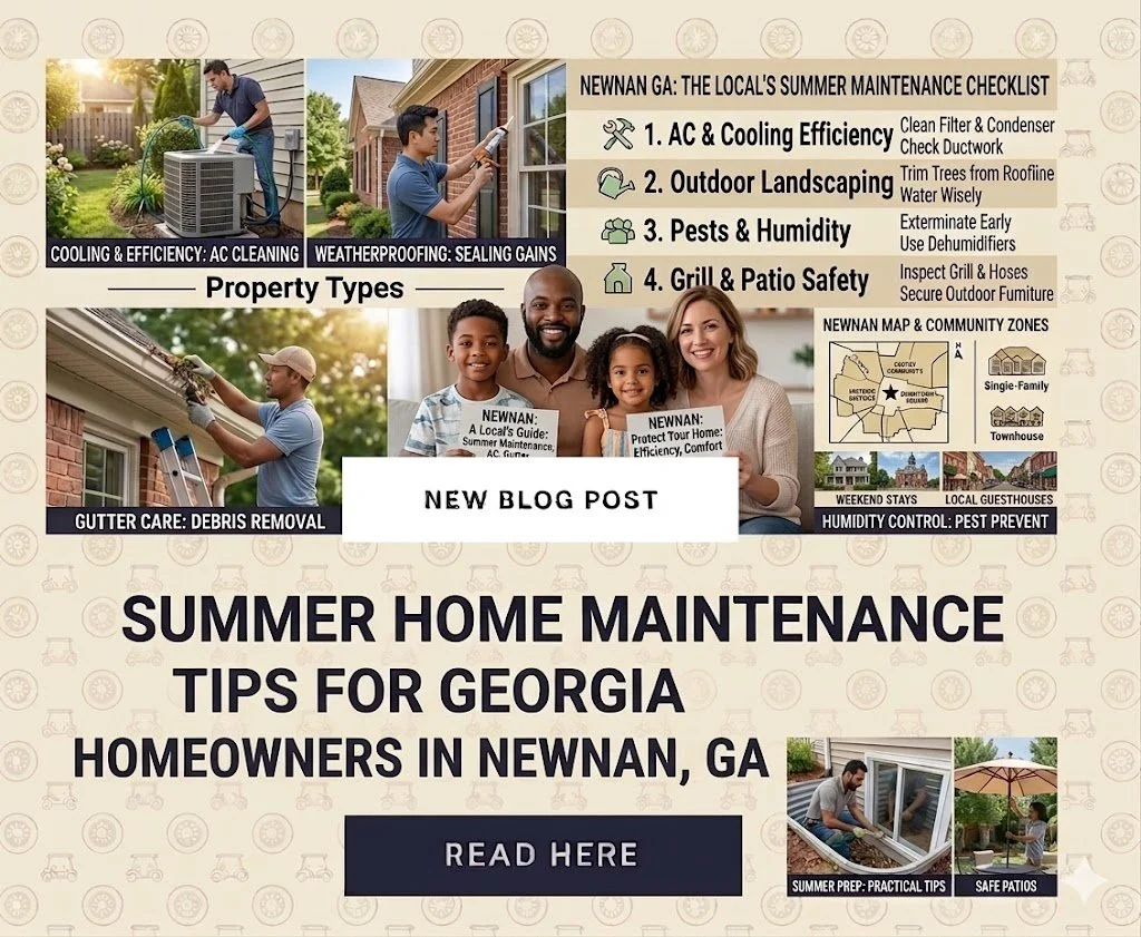 Summer Home Maintenance Tips for Georgia Homeowners in Newnan, GA