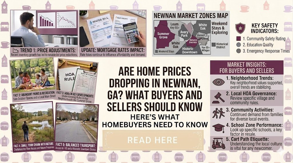 Are Home Prices Dropping in Newnan, GA? What Buyers and Sellers Should Know 