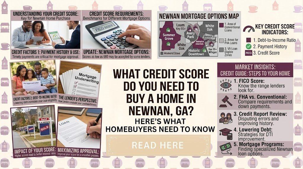 What Credit Score Do You Need to Buy a Home in Newnan, GA?