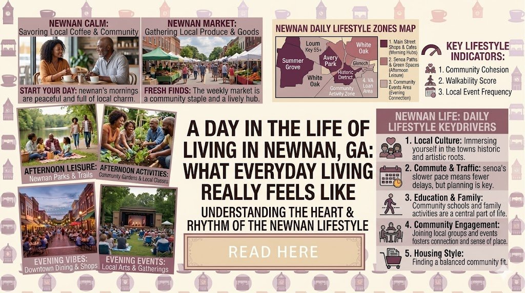 A Day in the Life of Living in Newnan, GA: What Everyday Living Really Feels Like