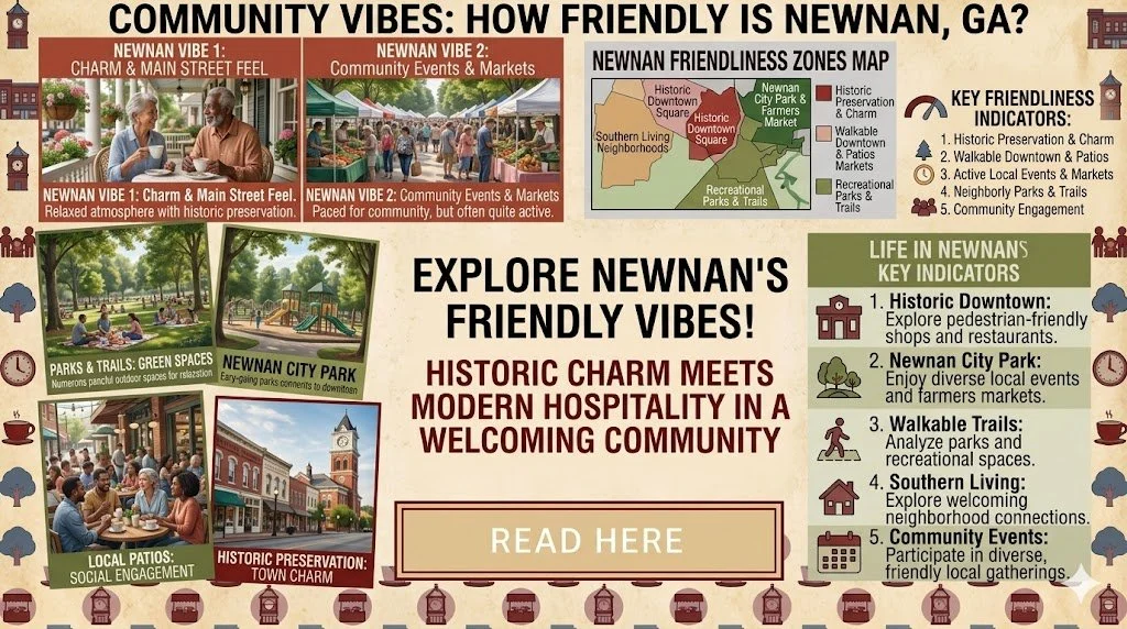 Community Vibes: How Friendly Is Newnan, GA?