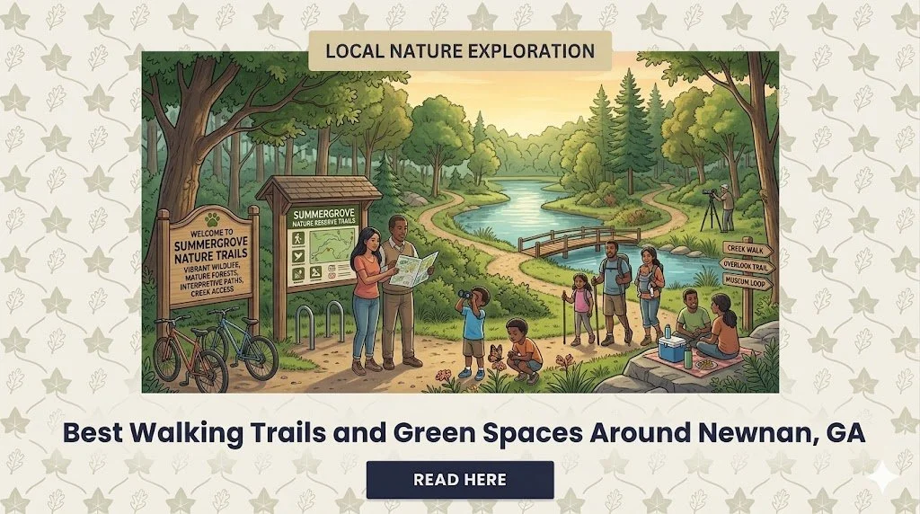 Best Walking Trails and Green Spaces Around Newnan, GA