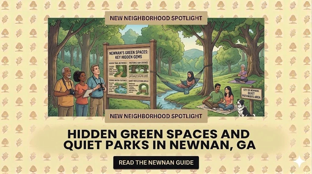 Hidden Green Spaces and Quiet Parks in Newnan, GA
