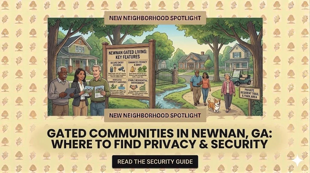 Gated Communities in Newnan, GA: Where to Find Privacy &amp; Security