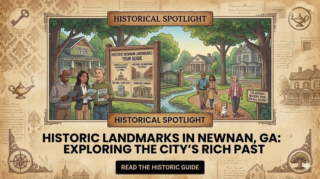 Historic Landmarks in Newnan, GA: Exploring the City's Rich Past