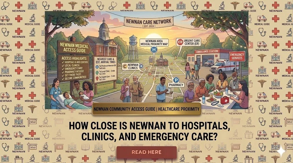 How Close Is Newnan to Hospitals, Clinics, and Emergency Care?