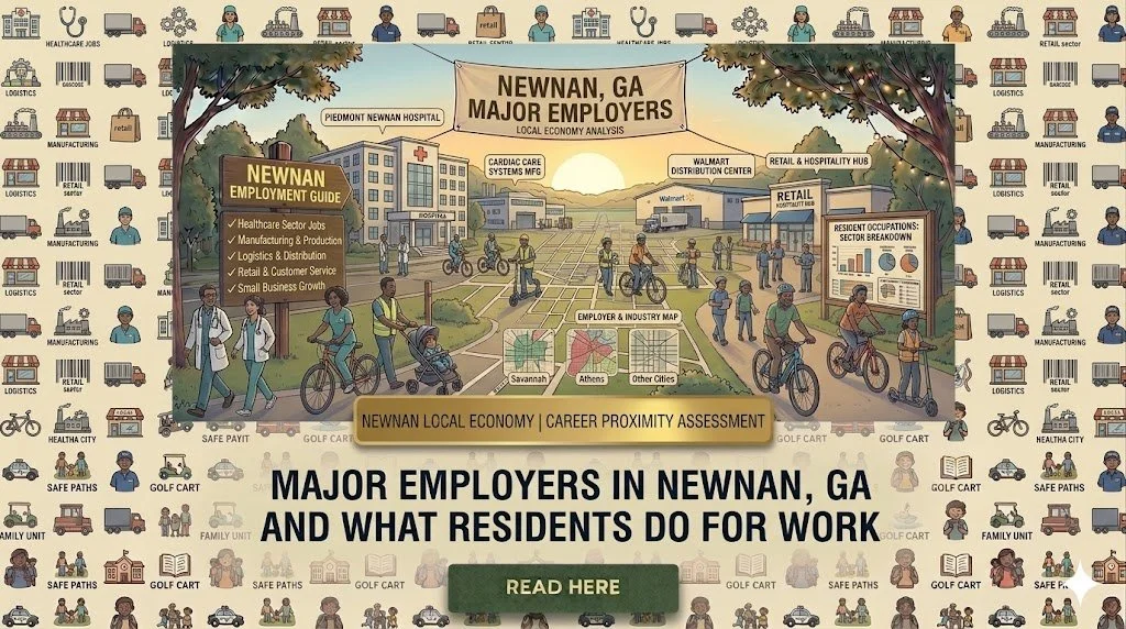 Major Employers in Newnan, GA and What Residents Do for Work