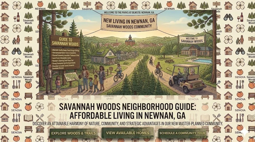 Savannah Woods Neighborhood Guide: Affordable Living in Newnan, GA