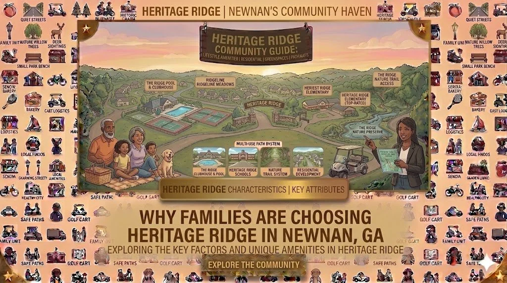Heritage Ridge Newnan: A Quiet, Family-Friendly Community in Newnan, GA
