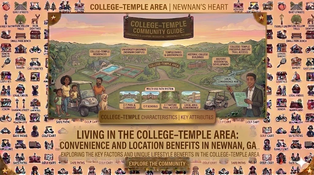 Living in the College–Temple Area: Convenience and Location Benefits in Newnan, GA