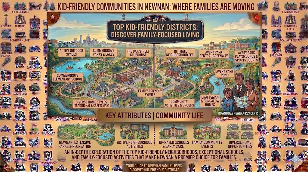 Kid-Friendly Communities in Newnan: Where Families Are Moving