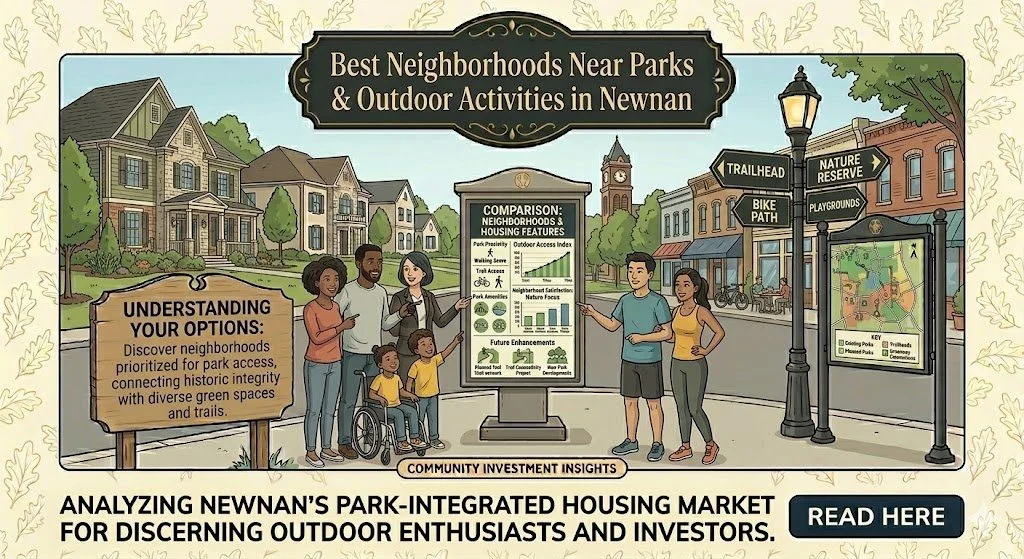 Best Neighborhoods Near Parks and Outdoor Activities in Newnan