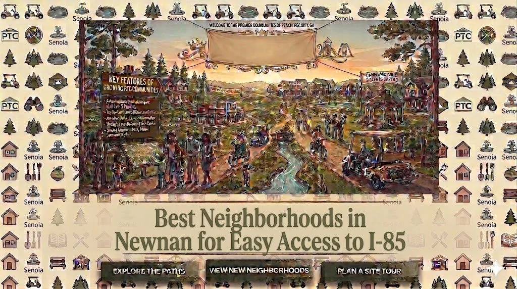 Best Neighborhoods in Newnan for Easy Access to I-85