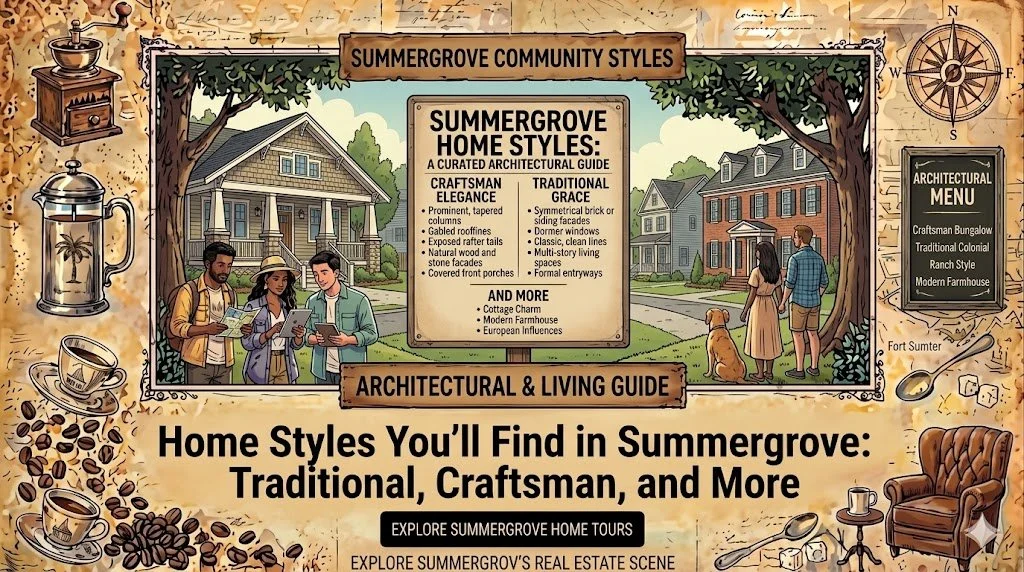 Home Styles You'll Find in Summergrove: Traditional, Craftsman, and More