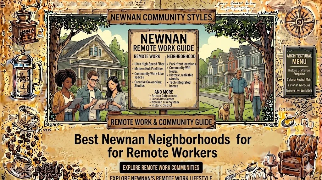 Best Newnan Neighborhoods for Remote Workers
