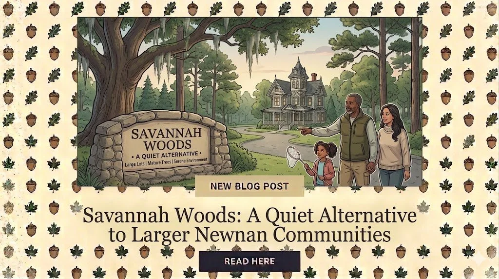 Savannah Woods: A Quiet Alternative to Larger Newnan Communities