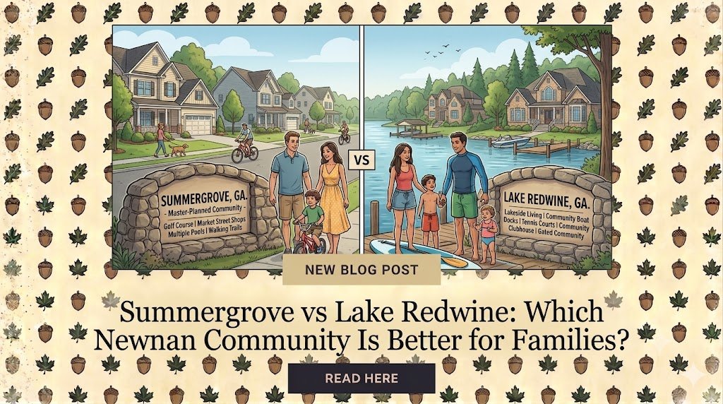 Summergrove vs Lake Redwine: Which Newnan Community Is Better for Families?