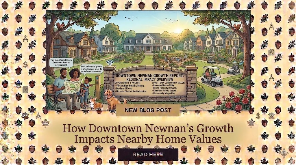How Downtown Newnan's Growth Impacts Nearby Home Values
