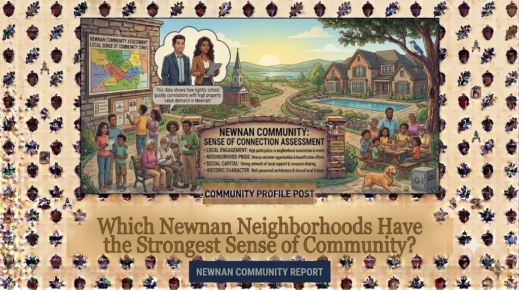 Which Newnan Neighborhoods Have the Strongest Sense of Community?
