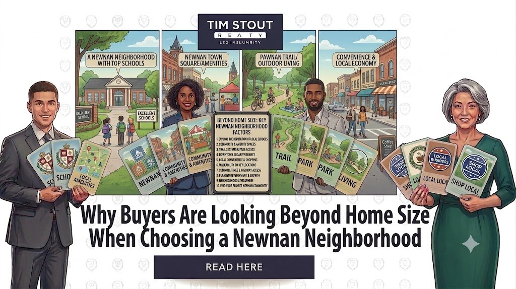 Why Buyers Are Looking Beyond Home Size When Choosing a Newnan Neighborhood