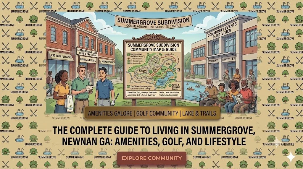 The Complete Guide to Living in Summergrove, Newnan GA: Amenities, Golf, and Lifestyler