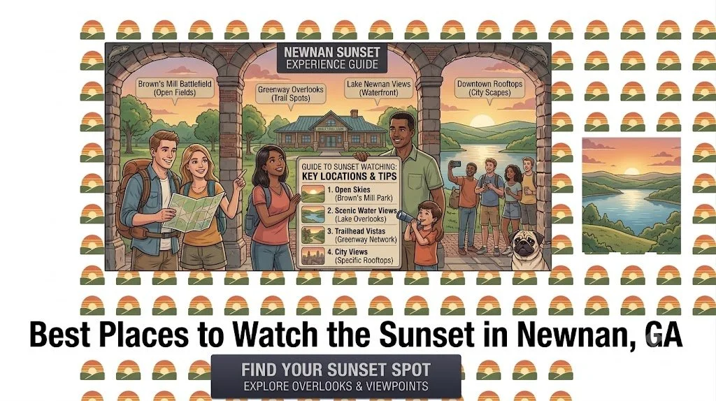Best Places to Watch the Sunset in Newnan, GA