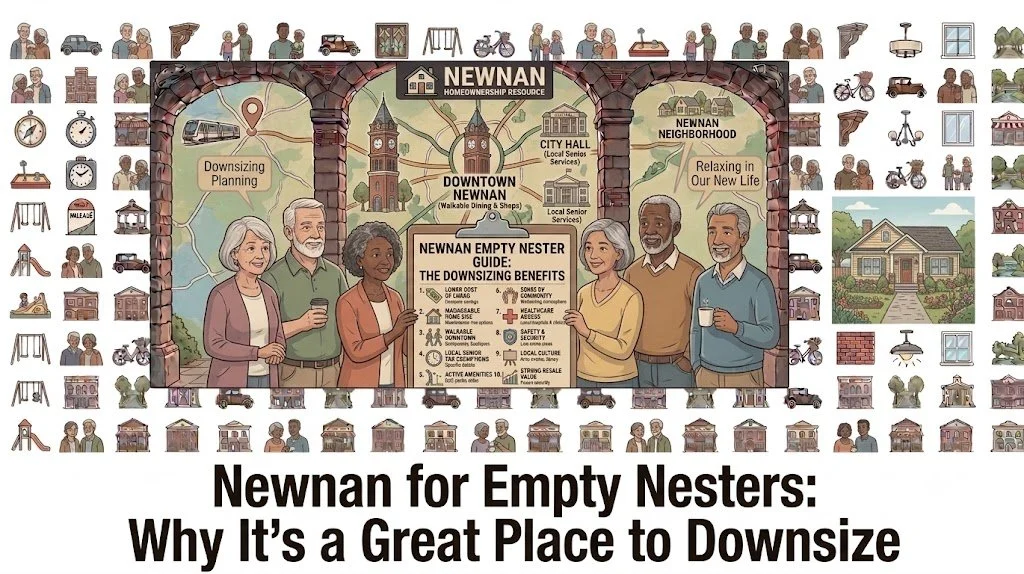 Newnan for Empty Nesters: Why It's a Great Place to Downsize